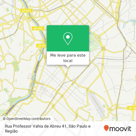 Rua Professor Vahia de Abreu 41 mapa