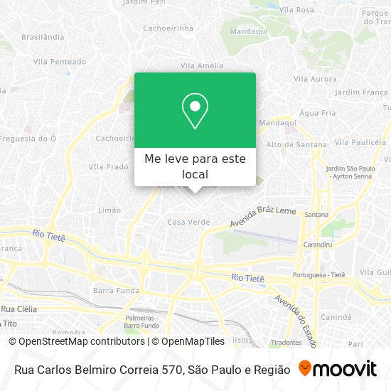 Rua Carlos Belmiro Correia 570 mapa