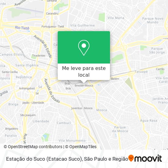 Estação do Suco (Estacao Suco) mapa