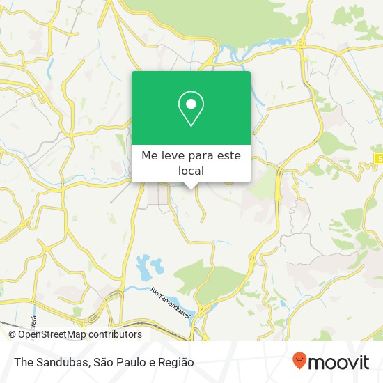 The Sandubas mapa