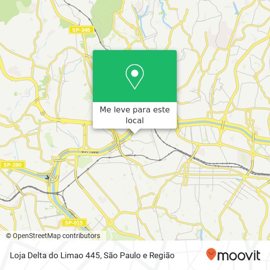 Loja Delta do Limao 445 mapa