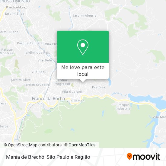 Mania de Brechó mapa