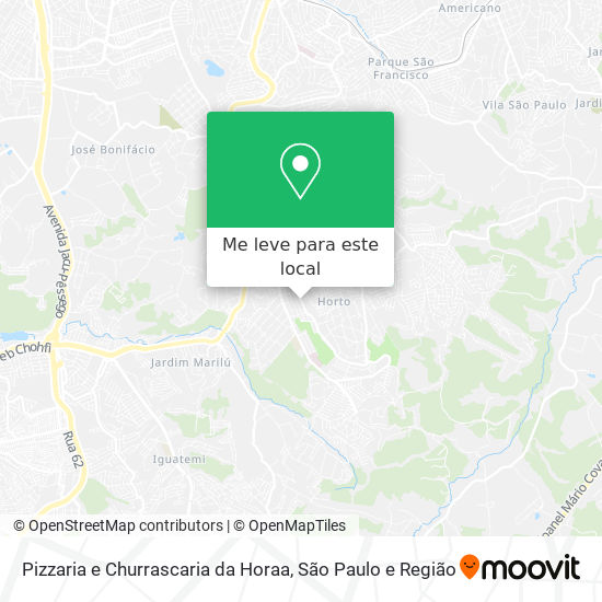 Pizzaria e Churrascaria da Horaa mapa