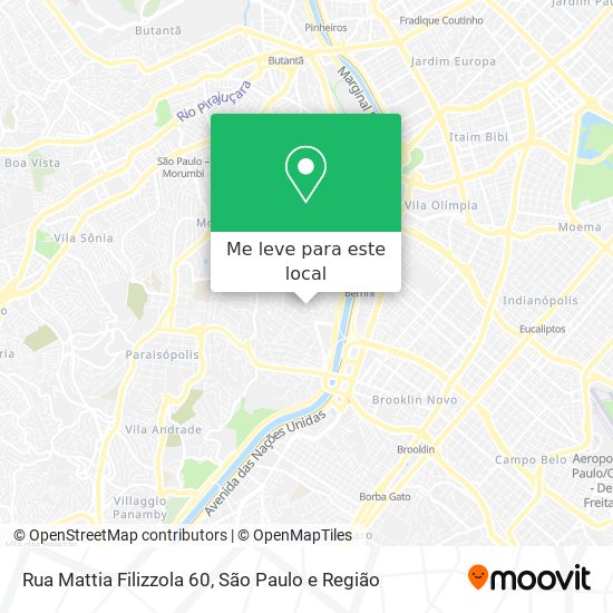 Rua Mattia Filizzola  60 mapa