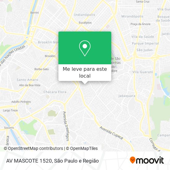 AV MASCOTE 1520 mapa