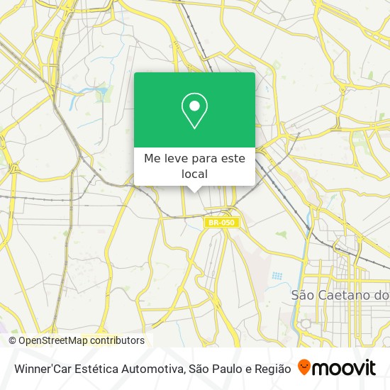 Winner'Car Estética Automotiva mapa