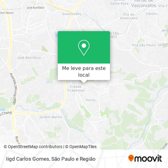 Iigd Carlos Gomes mapa
