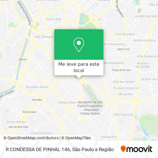 R CONDESSA DE PINHAL 146 mapa