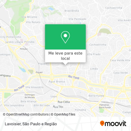 Lavoisier mapa
