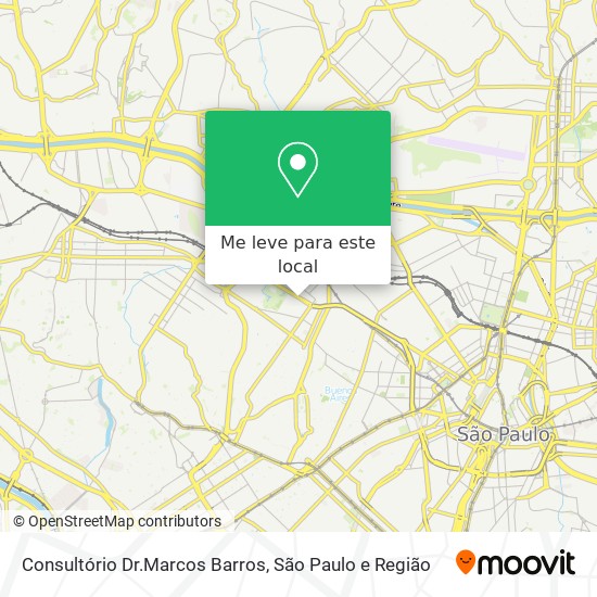 Consultório Dr.Marcos Barros mapa