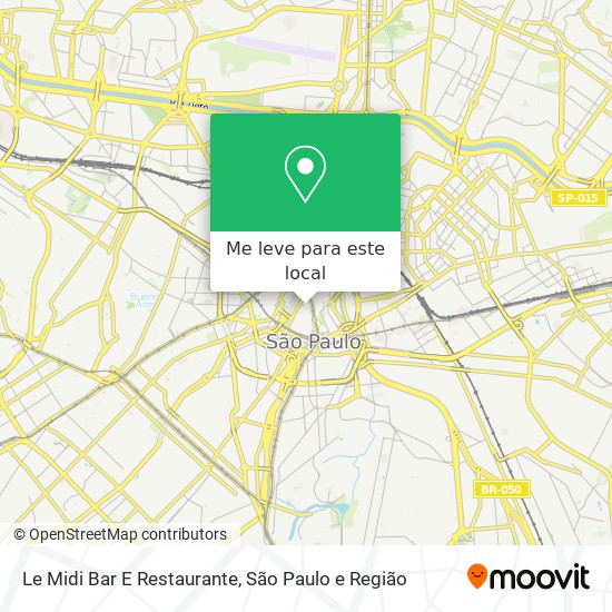 Le Midi Bar E Restaurante mapa