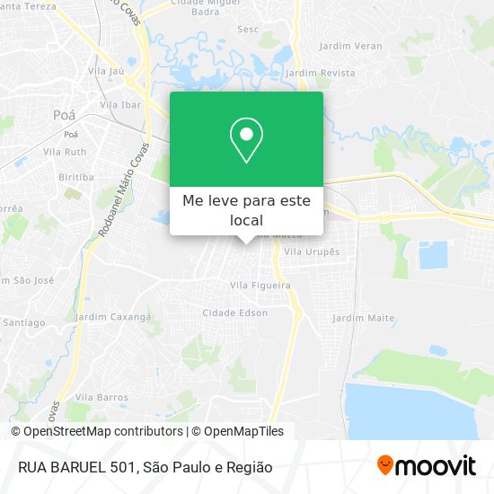 RUA BARUEL 501 mapa