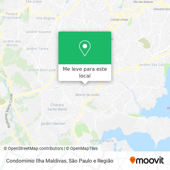 Condominio Ilha Maldivas mapa