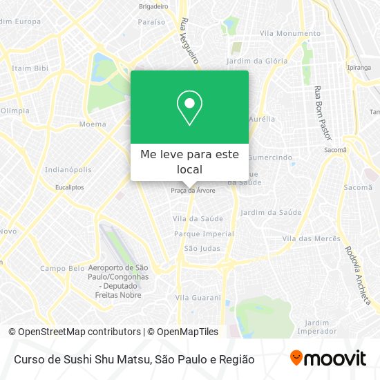 Curso de Sushi Shu Matsu mapa