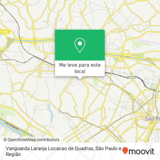 Vanguarda Laranja Locacao de Quadras mapa