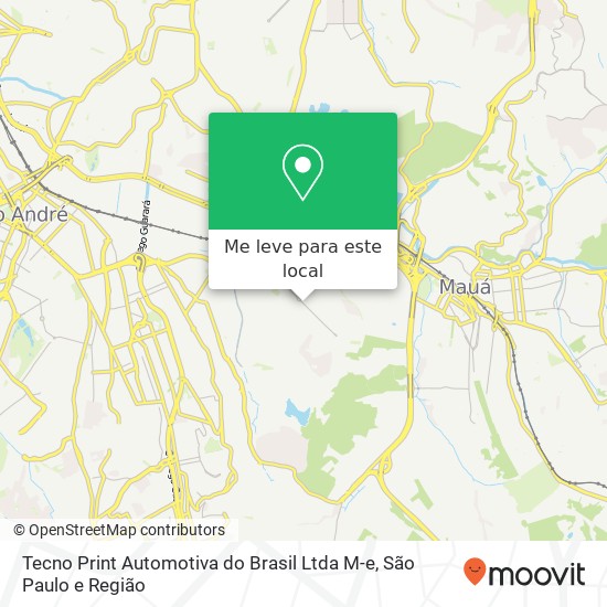 Tecno Print Automotiva do Brasil Ltda M-e mapa