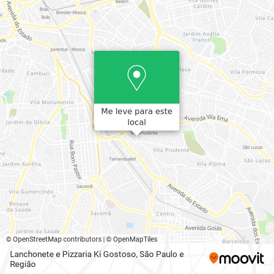 Lanchonete e Pizzaria Ki Gostoso mapa