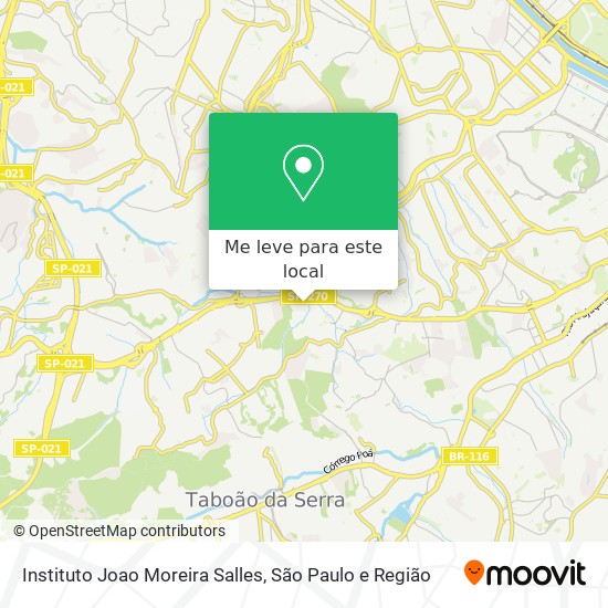 Instituto Joao Moreira Salles mapa
