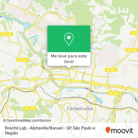 Brechó Lab - Alphaville / Barueri - SP mapa