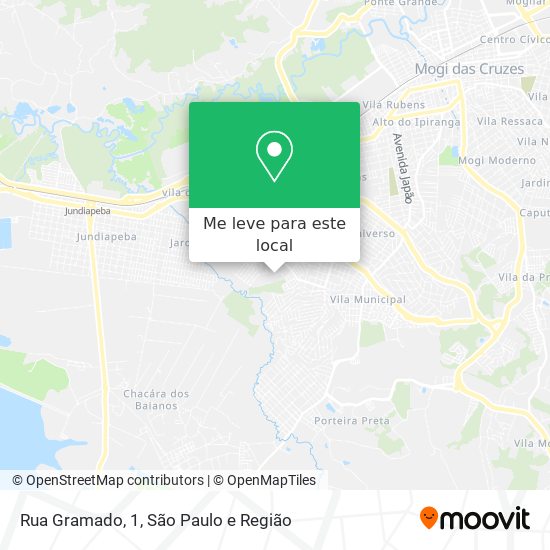 Rua Gramado, 1 mapa