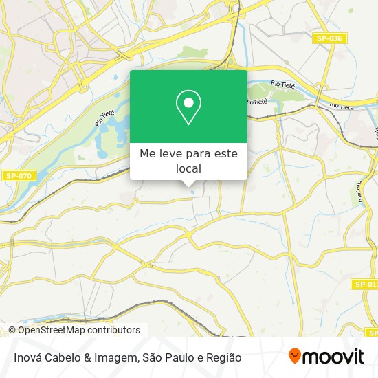 Inová Cabelo & Imagem mapa