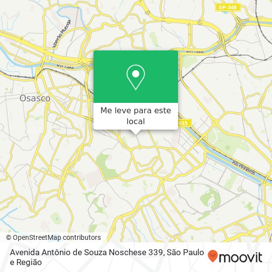 Avenida Antônio de Souza Noschese 339 mapa
