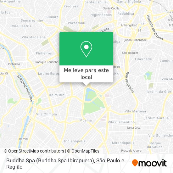 Buddha Spa (Buddha Spa Ibirapuera) mapa