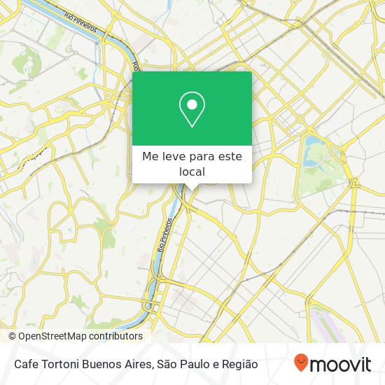 Cafe Tortoni Buenos Aires mapa