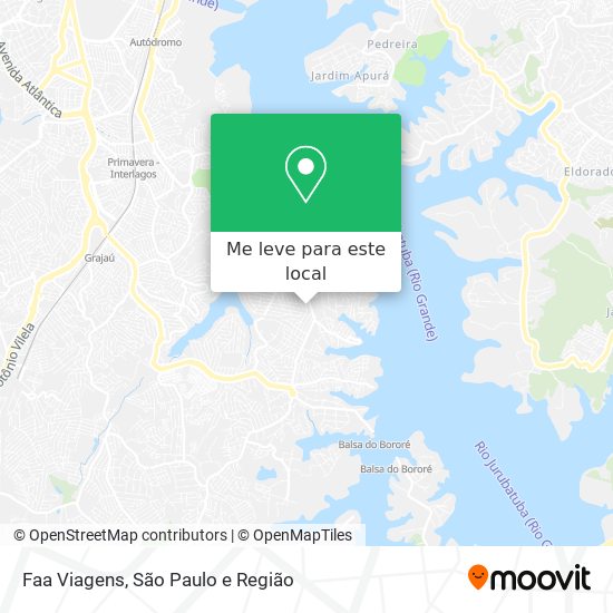 Faa Viagens mapa