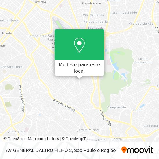 AV GENERAL DALTRO FILHO 2 mapa