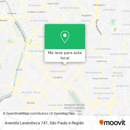 Avenida Lavandisca 741 mapa