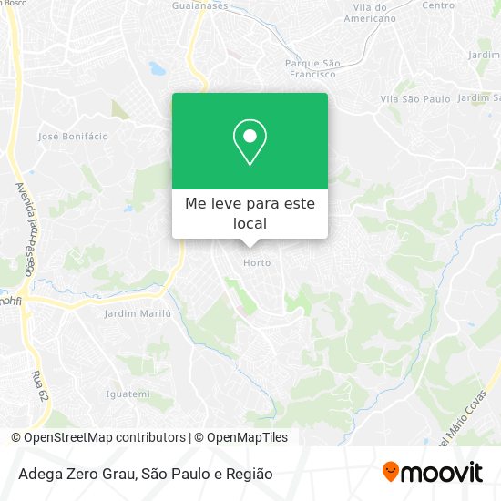 Adega Zero Grau mapa