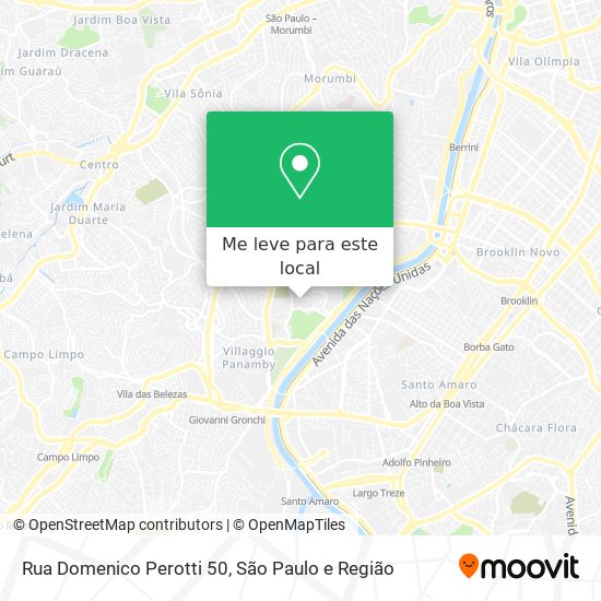 Rua Domenico Perotti 50 mapa