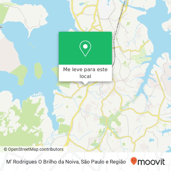 M' Rodrigues O Brilho da Noiva mapa