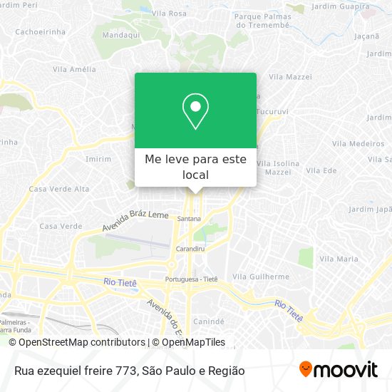 Rua ezequiel freire  773 mapa