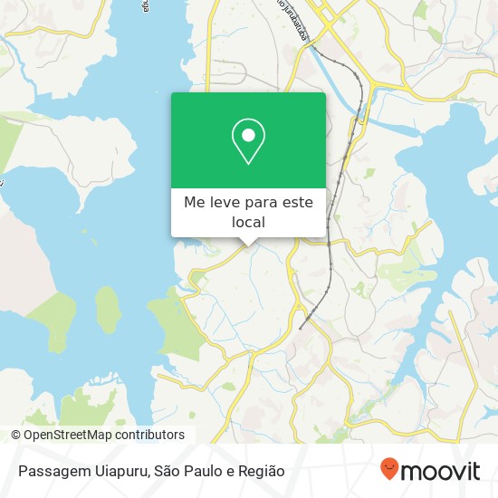 Passagem Uiapuru mapa