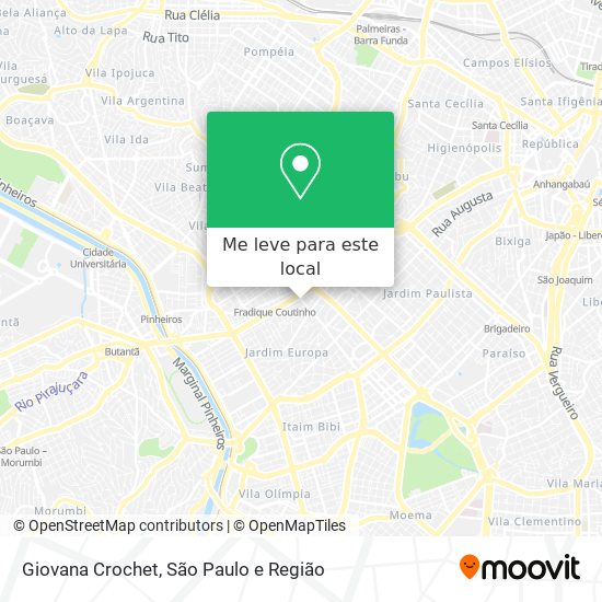 Giovana Crochet mapa