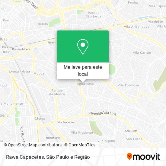 Rawa Capacetes mapa