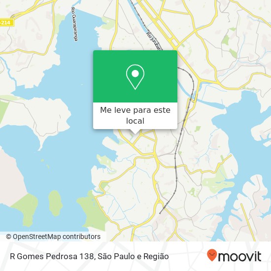 R Gomes Pedrosa 138 mapa