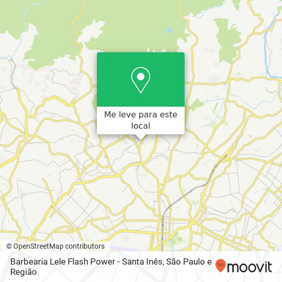 Barbearia Lele Flash Power - Santa Inês mapa