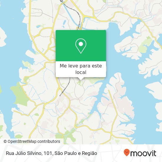 Rua Júlio Silvino, 101 mapa