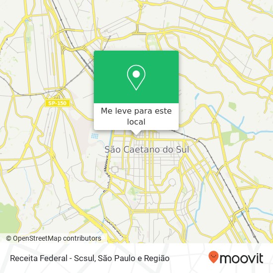 Receita Federal - Scsul mapa