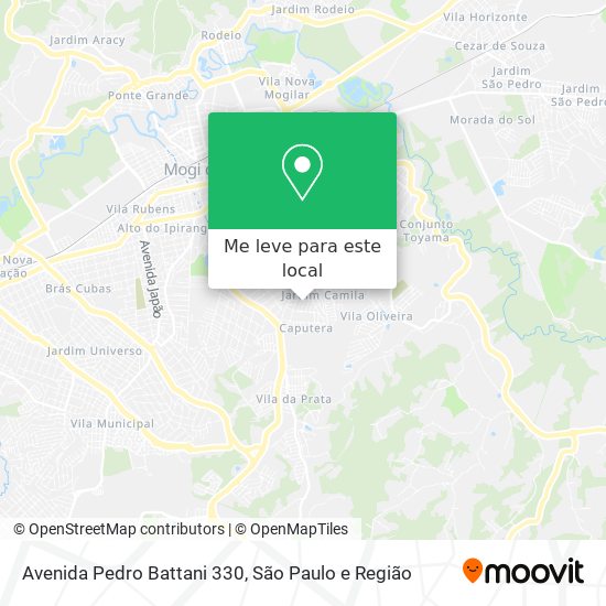 Avenida Pedro Battani 330 mapa