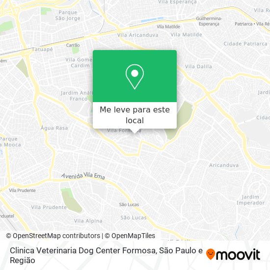 Clinica Veterinaria Dog Center Formosa mapa