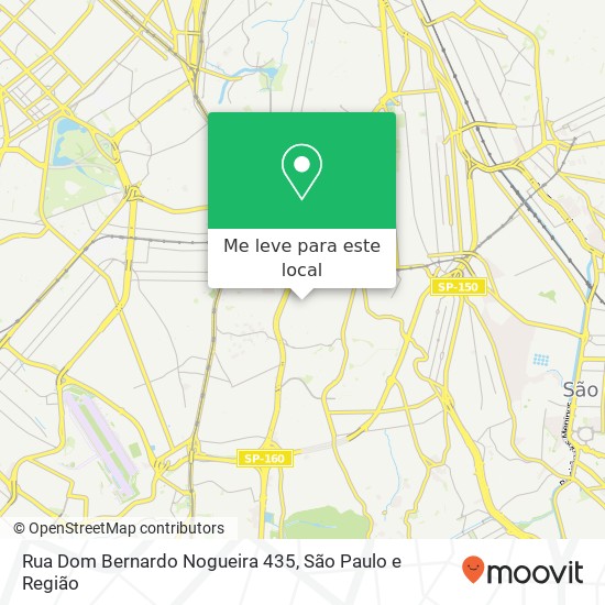 Rua Dom Bernardo Nogueira 435 mapa