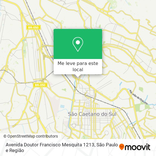 Avenida Doutor Francisco Mesquita  1213 mapa