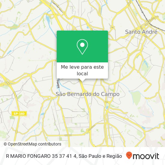 R MARIO FONGARO 35 37 41 4 mapa