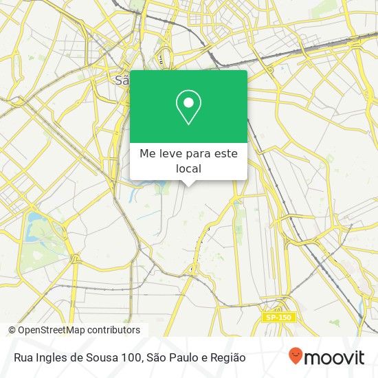 Rua Ingles de Sousa 100 mapa