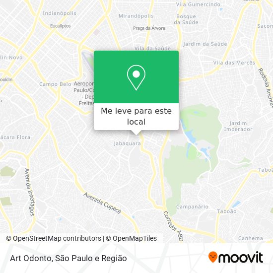 Art Odonto mapa