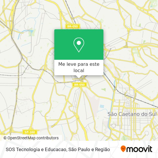 SOS Tecnologia e Educacao mapa